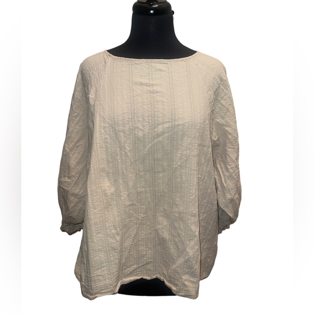 UniQLO beige Top